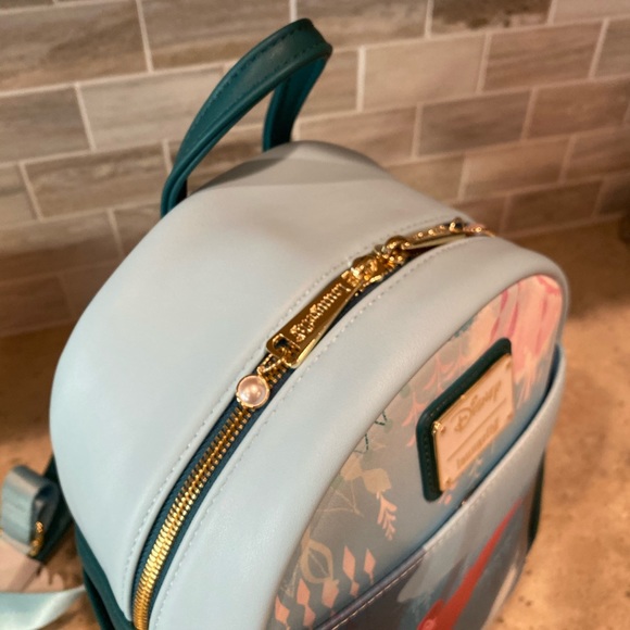 Disney Loungefly Little Mermaid Grotto Backpack - Picture 3 of 8